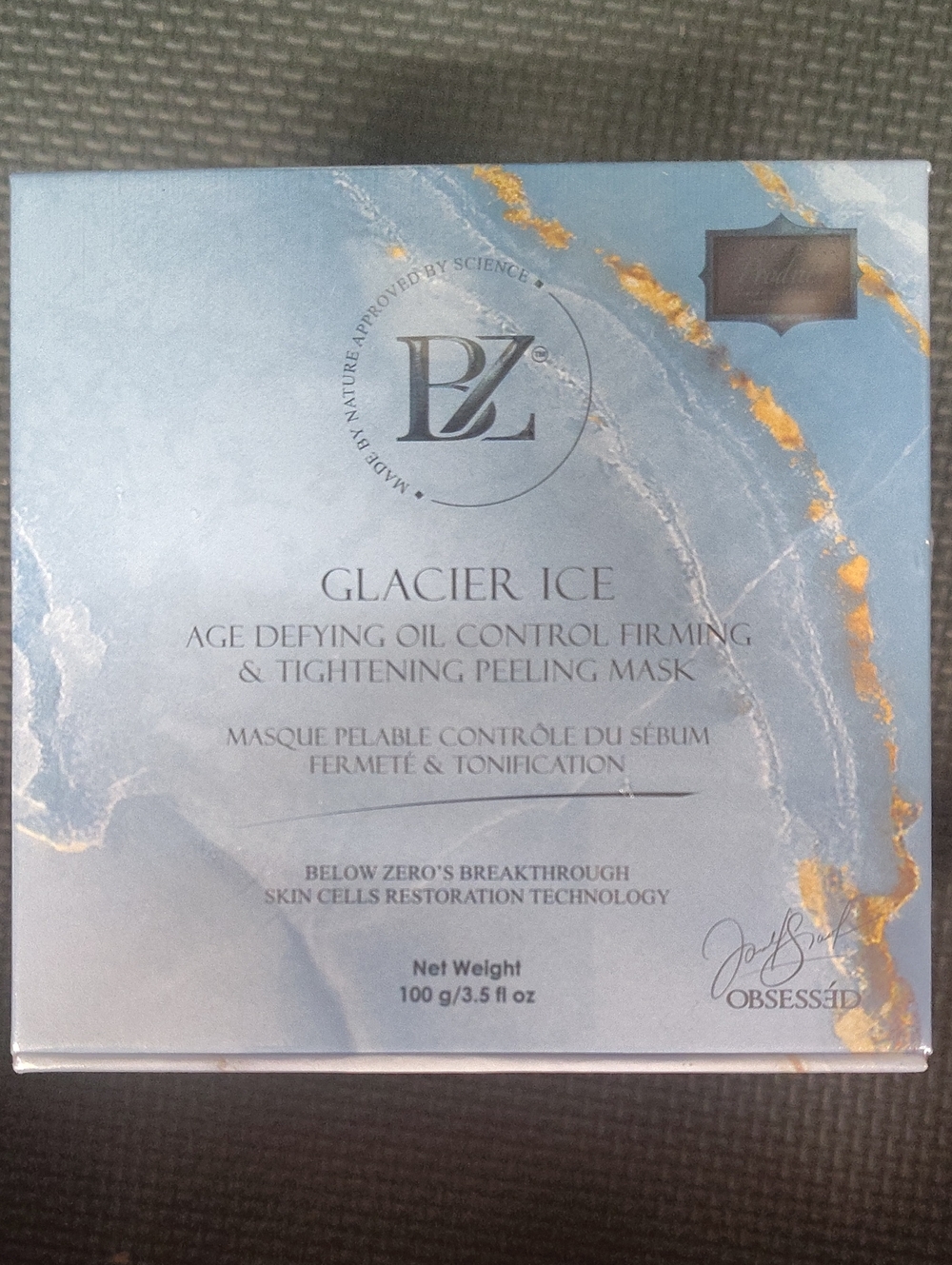 Glacier Ice Age Defying Oil Control Firming & Tightening Peeling Mask - Blue